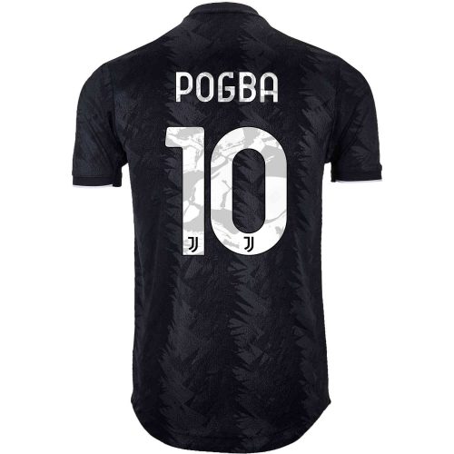 2022/23 adidas Paul Pogba Juventus Away Authentic Jersey