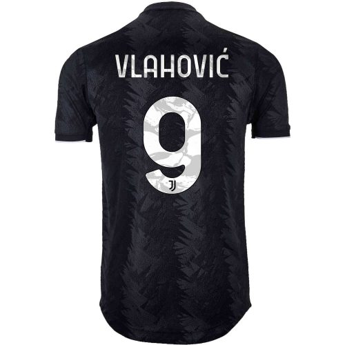 2022/23 adidas Dusan Vlahovic Juventus Away Authentic Jersey