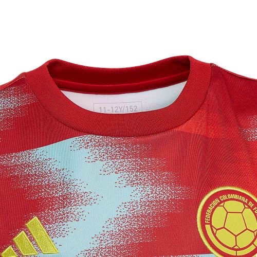 Kids adidas Colombia Lifestyle Pre-match Top – 2022