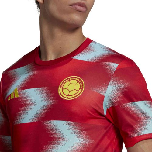 adidas Colombia Lifestyle Pre-match Top - 2022 - SoccerPro