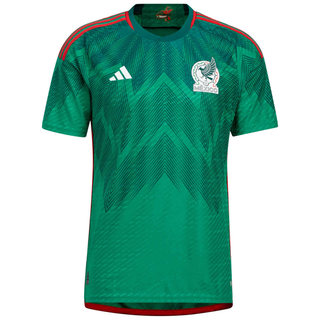 2022 adidas Mexico Home Authentic Jersey SoccerPro