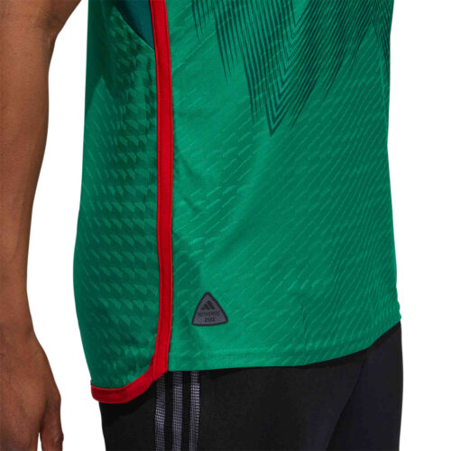 2022 adidas Hirving Lozano Mexico Home Authentic Jersey