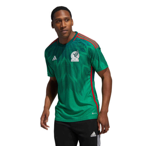 2022 adidas Andres Guardado Mexico Home Authentic Jersey