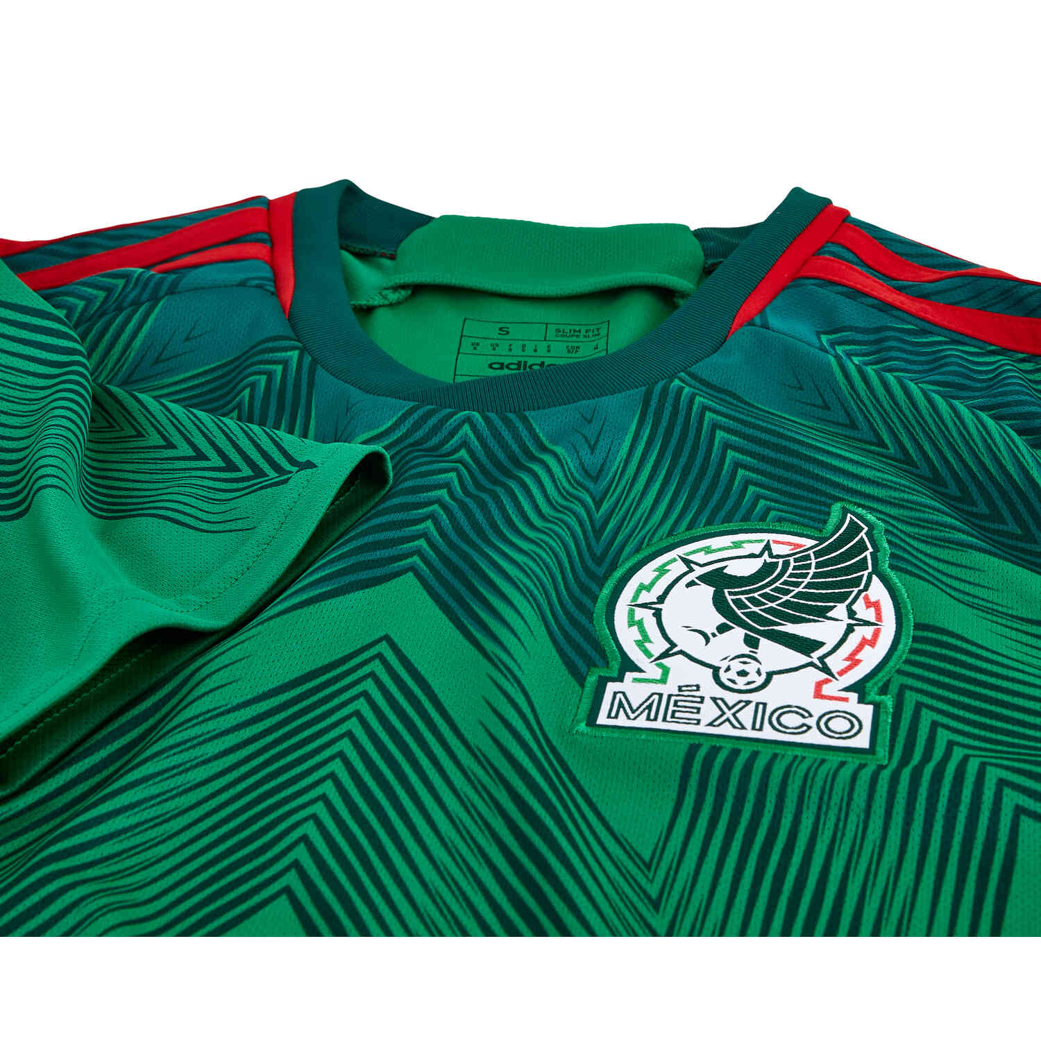 2022 adidas Diego Lainez Mexico Home Jersey - SoccerPro