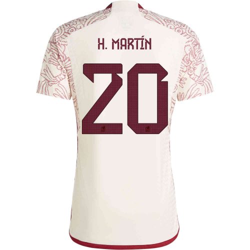 2022 adidas Henry Martin Mexico Away Authentic Jersey