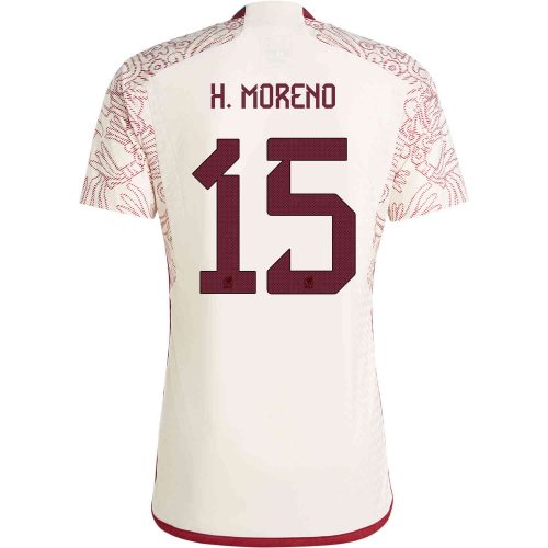 2022 adidas Hector Moreno Mexico Away Authentic Jersey