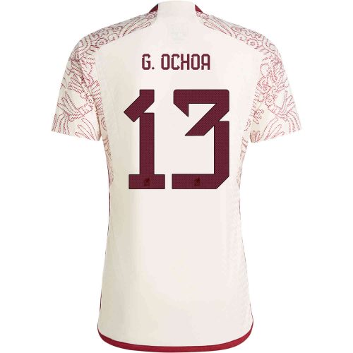 2022 adidas Guillermo Ochoa Mexico Away Authentic Jersey