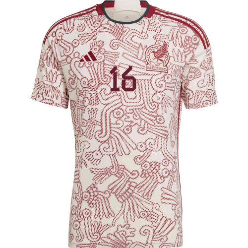 2022 adidas Hector Herrera Mexico Away Jersey