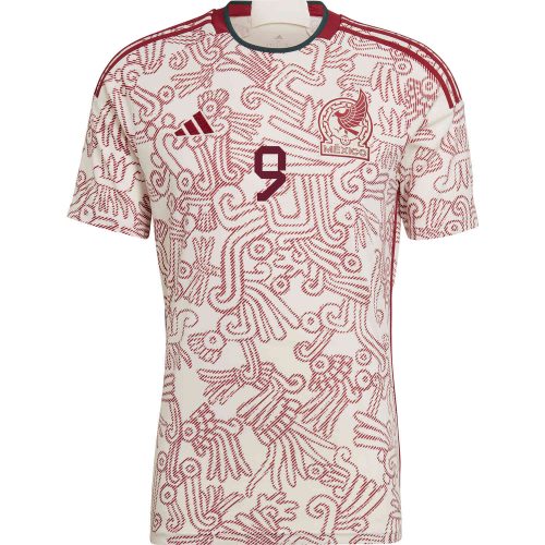 2022 adidas Raul Jimenez Mexico Away Jersey