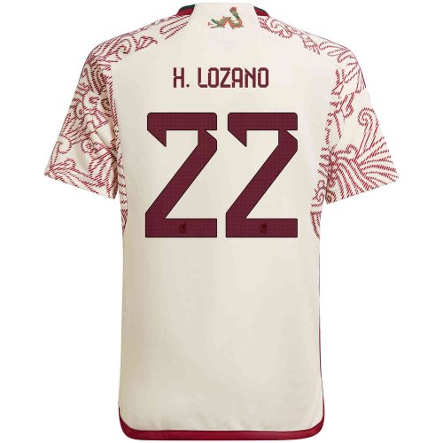 2022 adidas Hirving Lozano Mexico Away Jersey