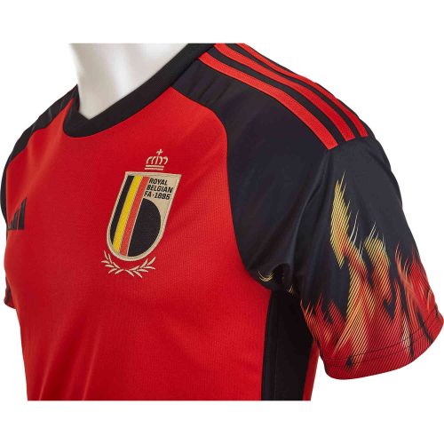 2022 adidas Romelu Lukaku Belgium Home Jersey
