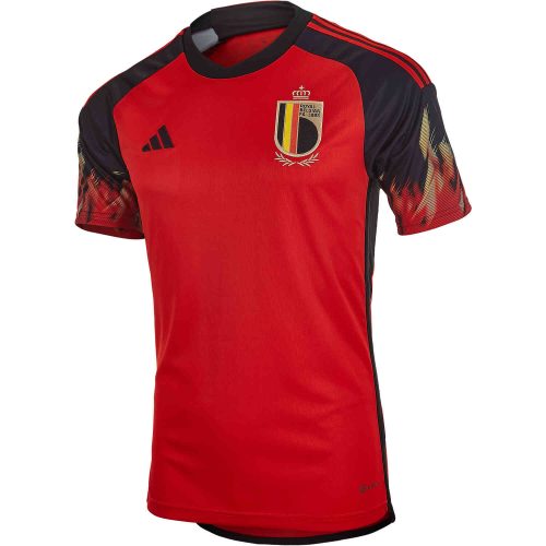 2022 Kids adidas Belgium Home Jersey