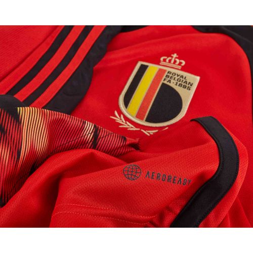 2022 Kids adidas Belgium Home Jersey