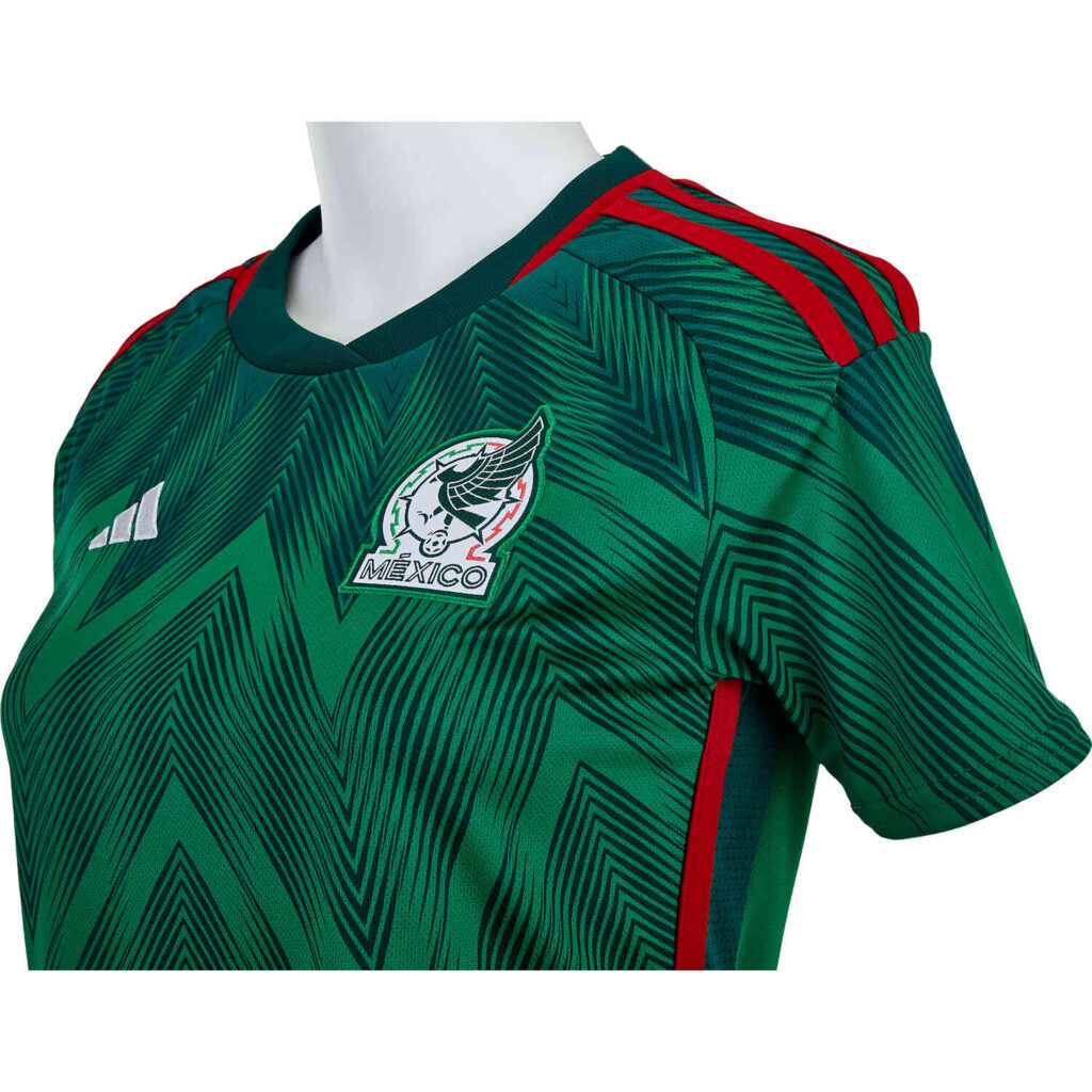 2022 Womens adidas Diego Lainez Mexico Home Jersey SoccerPro