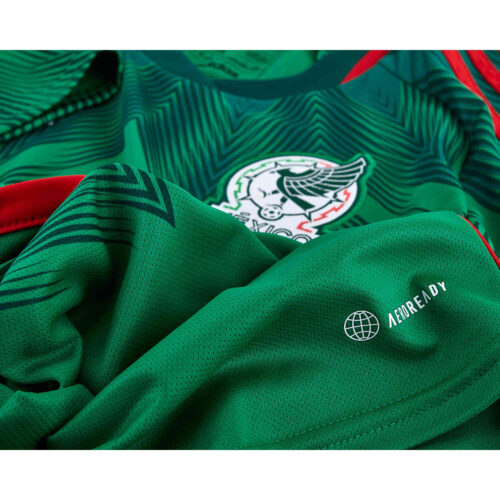2022 Womens adidas Mexico Home Jersey