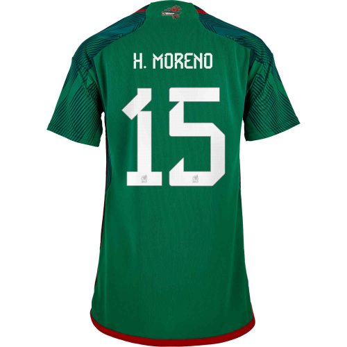 2022 Womens adidas Hector Moreno Mexico Home Jersey