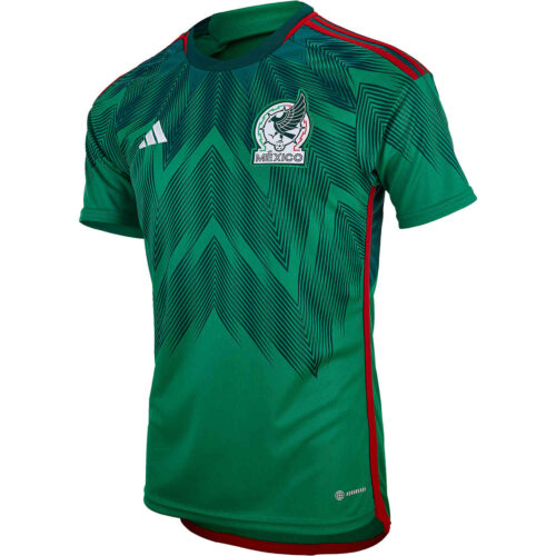 2022 Kids adidas Mexico Home Jersey