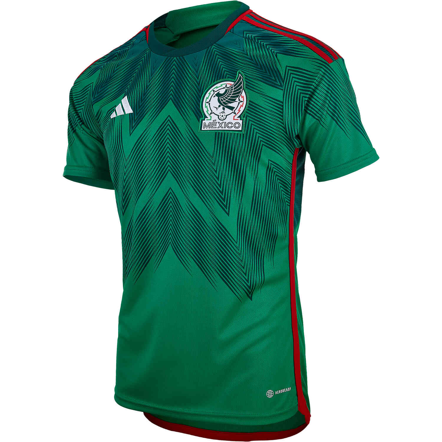 2022 Kids adidas Mexico Home Jersey SoccerPro