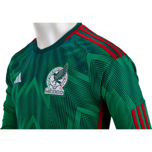 2022 adidas Mexico L/S Home Jersey