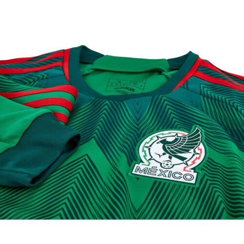 2022 adidas Diego Lainez Mexico L/S Home Jersey