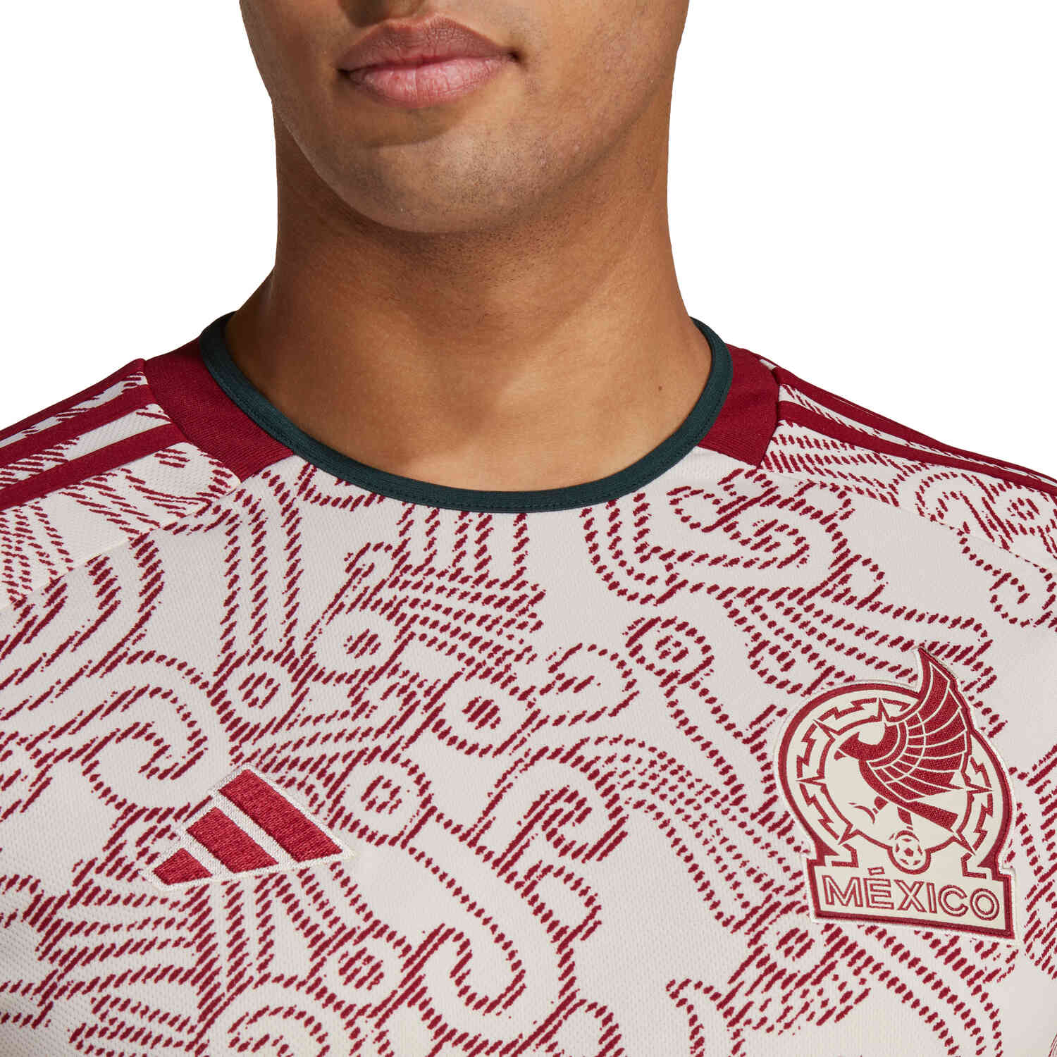 adidas Mexico L/S Away Jersey 2022 SoccerPro
