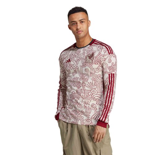 2022 adidas Alexis Vega Mexico L/S Away Jersey