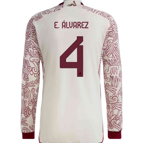 2022 adidas Edson Alvarez Mexico L/S Away Jersey