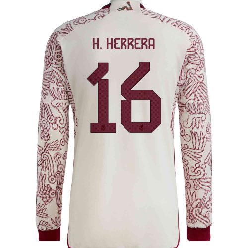 2022 adidas Hector Herrera Mexico L/S Away Jersey