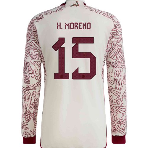 2022 adidas Hector Moreno Mexico L/S Away Jersey