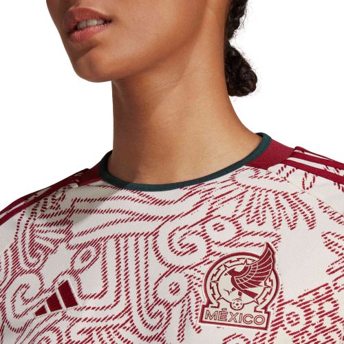 2022 Womens adidas Hirving Lozano Mexico Away Jersey