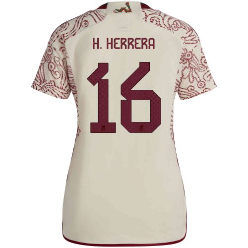 2022 Womens adidas Hector Herrera Mexico Away Jersey