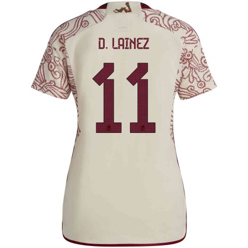 2022 Womens adidas Diego Lainez Mexico Away Jersey