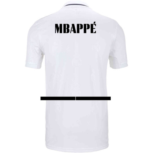 2022/23 adidas Kylian Mbappe Real Madrid Home Jersey