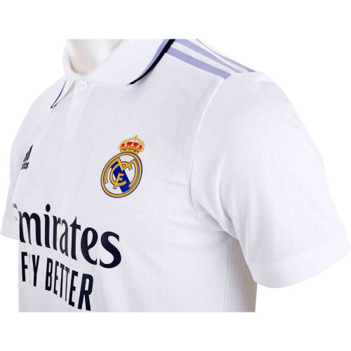 2022/23 adidas Vinicius Junior Real Madrid Home Authentic Jersey