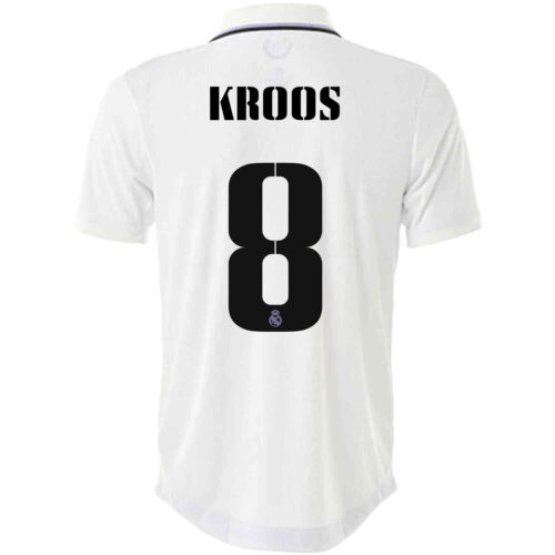 2022/23 adidas Toni Kroos Real Madrid Home Authentic Jersey