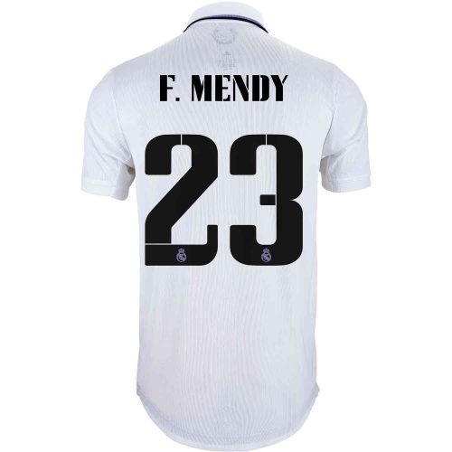 2022/23 adidas Ferland Mendy Real Madrid Home Authentic Jersey