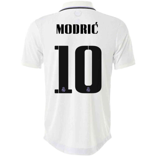2022/23 adidas Luka Modric Real Madrid Home Authentic Jersey