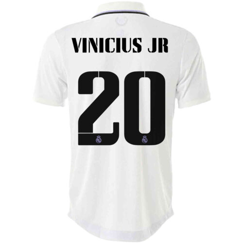 2022/23 adidas Vinicius Junior Real Madrid Home Authentic Jersey