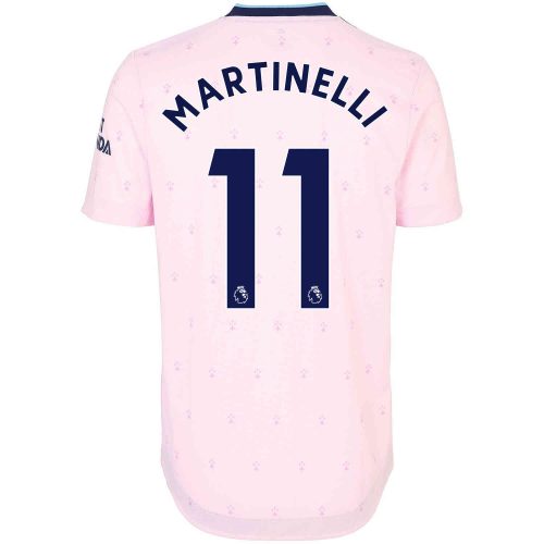 2022/23 adidas Gabriel Martinelli Arsenal 3rd Authentic Jersey