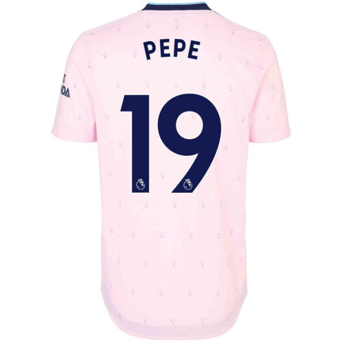 2022/23 adidas Nicolas Pepe Arsenal 3rd Authentic Jersey