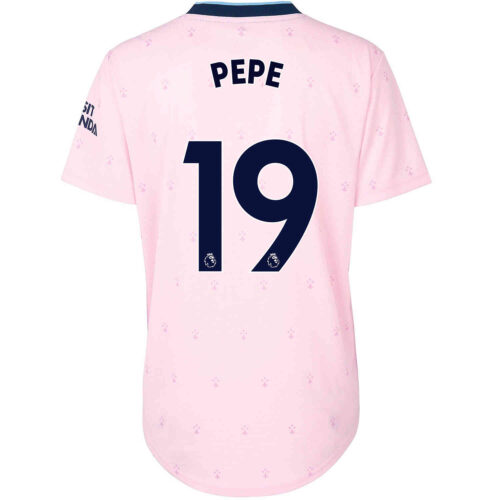 2022/23 Womens adidas Nicolas Pepe Arsenal 3rd Jersey