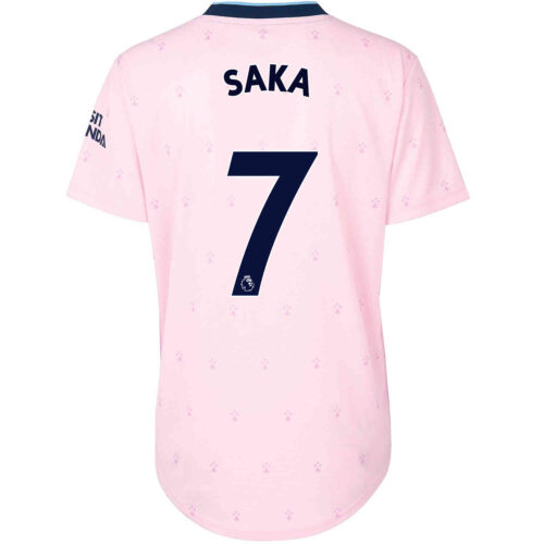 2022/23 Womens adidas Bukayo Saka Arsenal 3rd Jersey