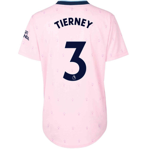 2022/23 Womens adidas Kieran Tierney Arsenal 3rd Jersey