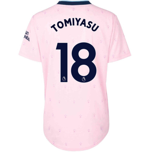 2022/23 Womens adidas Takehiro Tomiyasu Arsenal 3rd Jersey