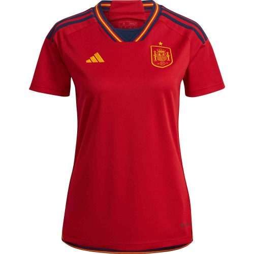 2022 Womens adidas Spain Home Jersey