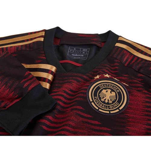 2022 adidas Leon Goretzka Germany L/S Away Jersey