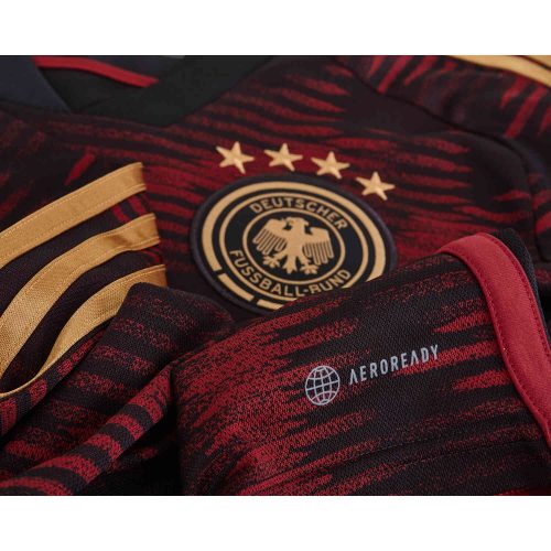 2022 adidas Leroy Sane Germany L/S Away Jersey