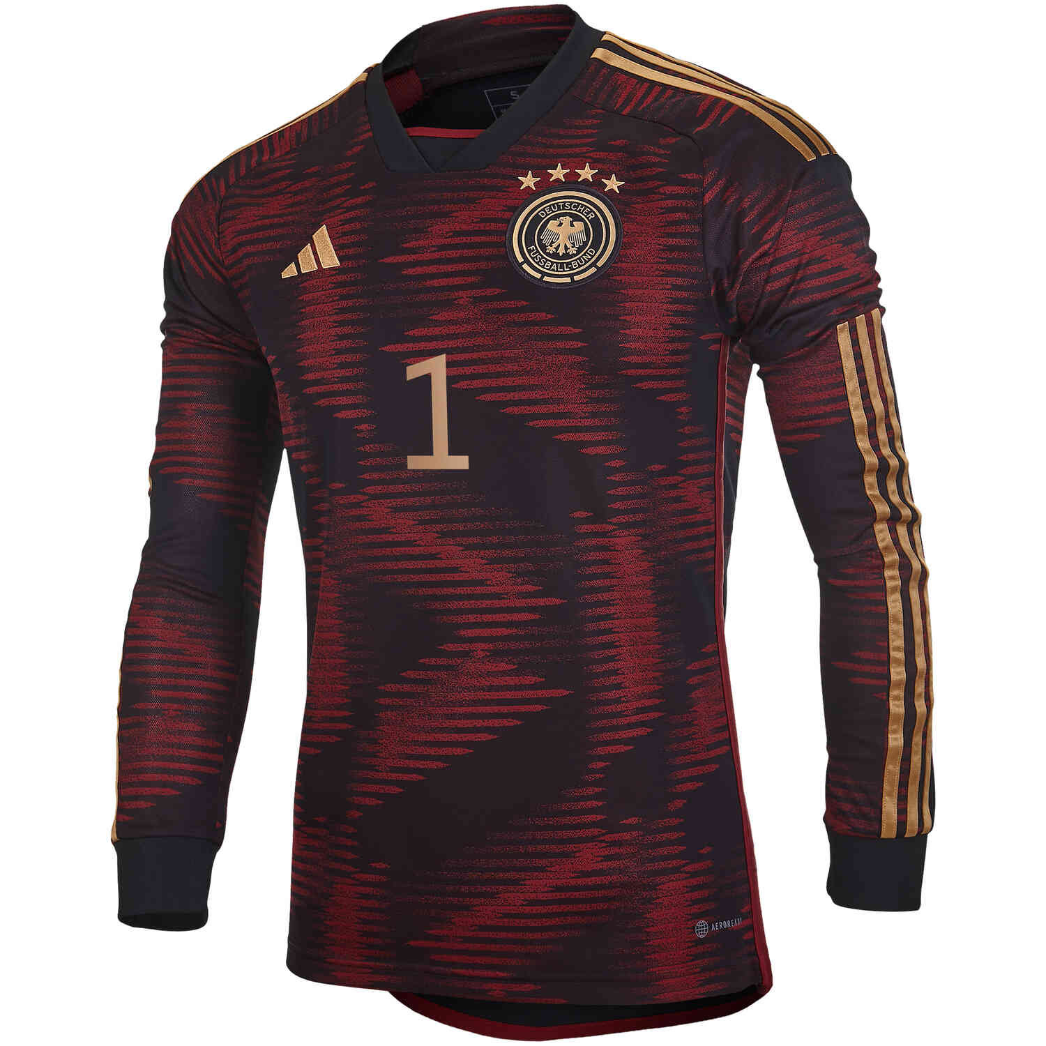 2022 adidas Manuel Neuer Germany L/S Away Jersey