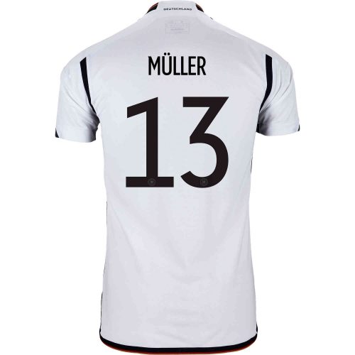 Kids adidas Thomas Muller Germany Home Jersey – 2022