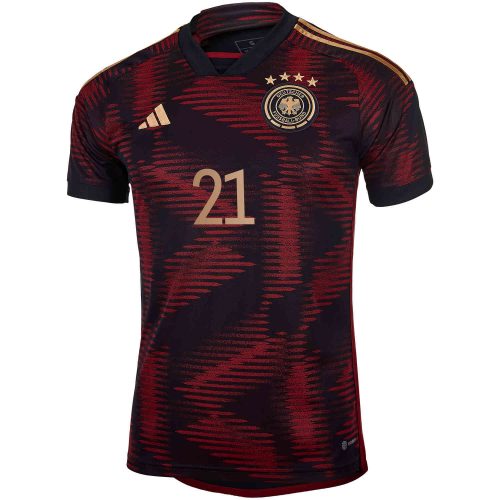 2022 Kids adidas Ilkay Gundogan Germany Away Jersey